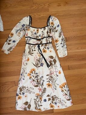 Reformation floral midi dress